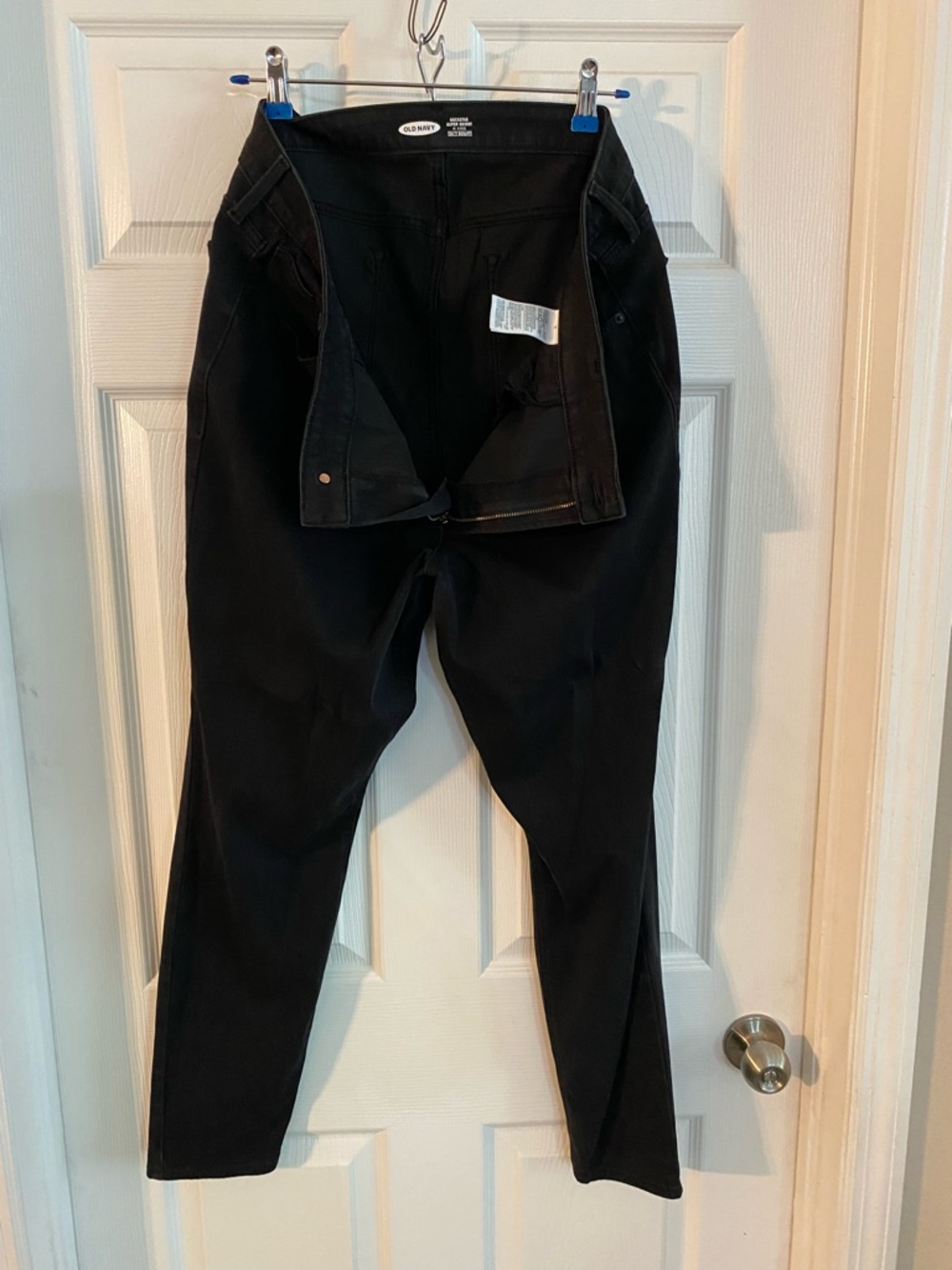 Black High-Waist jeans rockstar supper skinny